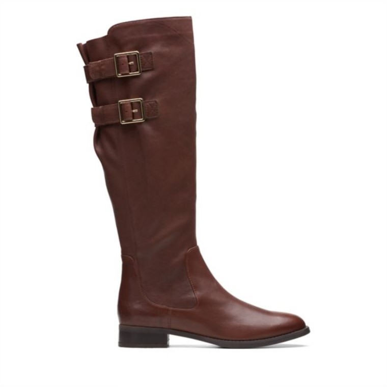 Clarks Hamble Up Cuero Bronceado Británico Cuero Bronceado Británico