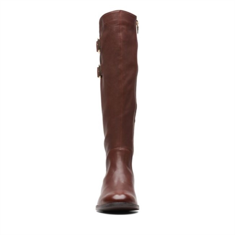 Clarks Hamble Up Cuero Bronceado Británico Cuero Bronceado Británico