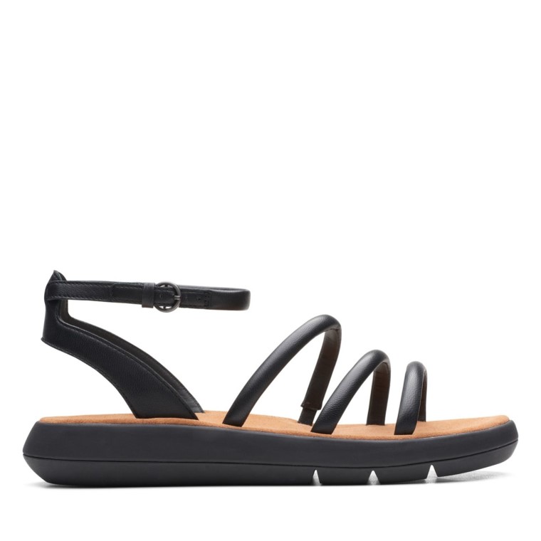 Clarks Style Jemsa Cuero Negro Cuero Negro