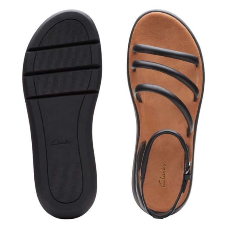 Clarks Style Jemsa Cuero Negro