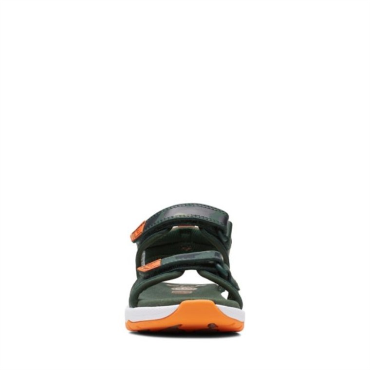 Clarks Khaki Combi C Lowder Estampado Niño Khaki Combi