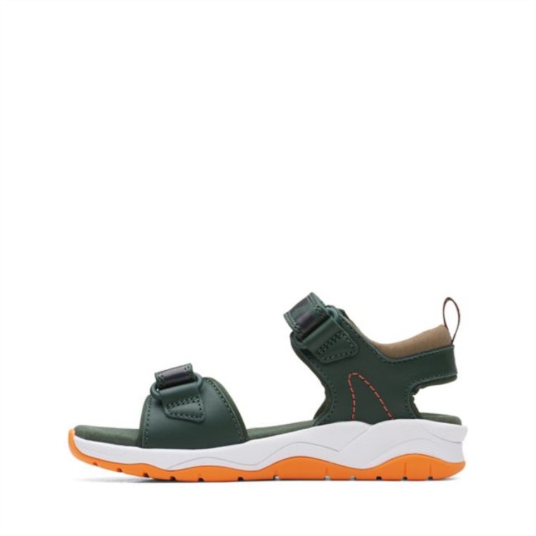 Clarks Khaki Combi C Lowder Estampado Niño Khaki Combi
