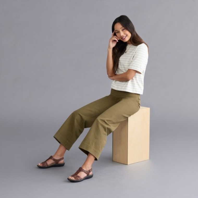 Clarks Laurieann Kay Cuero Bronceado Cuero Bronceado