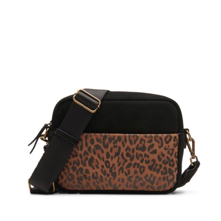 Clarks Correa Combinada Con Estampado De Leopardo Kierra Combinada Con Estampado De Leopardo