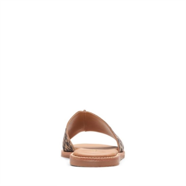Clarks Estampado De Leopardo Karsea Mule Estampado De Leopardo
