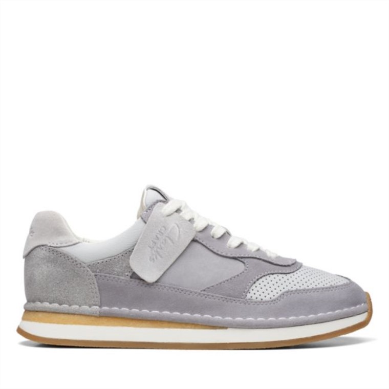 Clarks Combinación Gris Claro Craft Run To Combinación Gris Claro