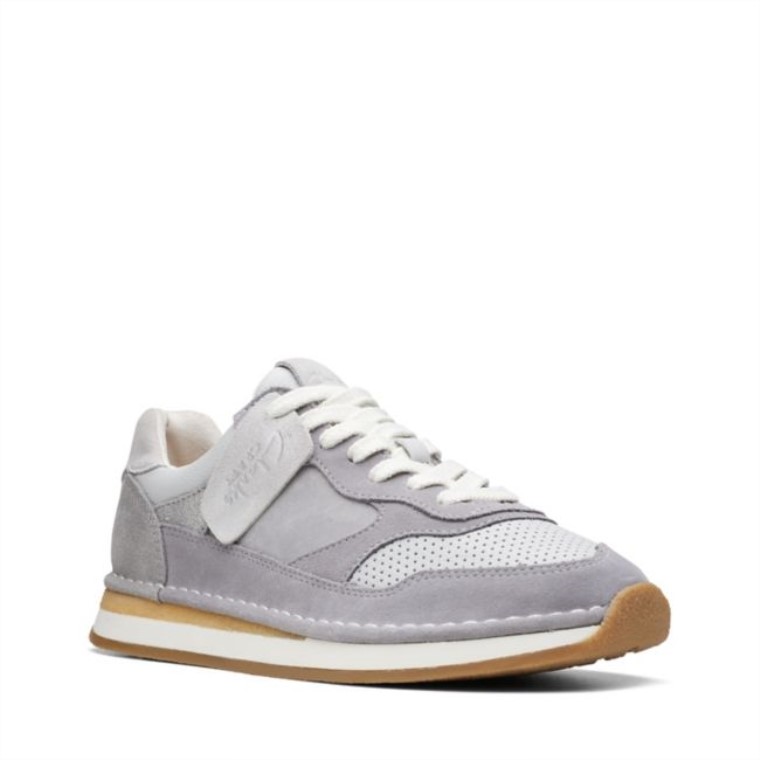 Clarks Combinación Gris Claro Craft Run To Combinación Gris Claro