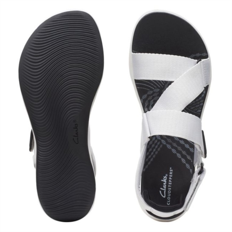 Clarks Gris Claro Mira Sol Gris Claro