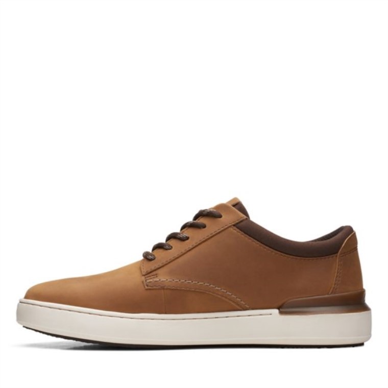 Clarks Bronceado Claro Court Lite Derby Bronceado Claro