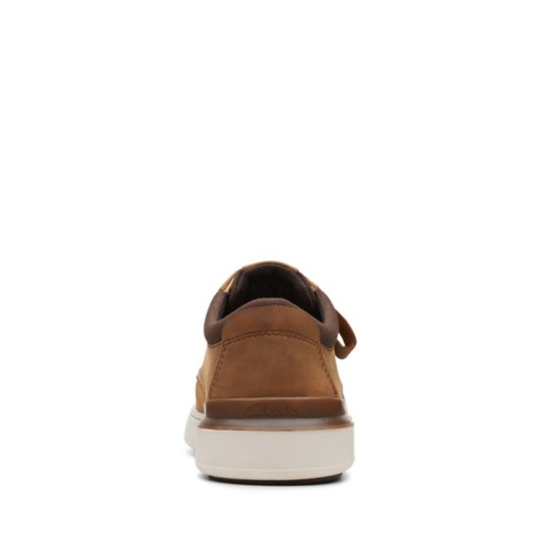 Clarks Bronceado Claro Court Lite Derby Bronceado Claro