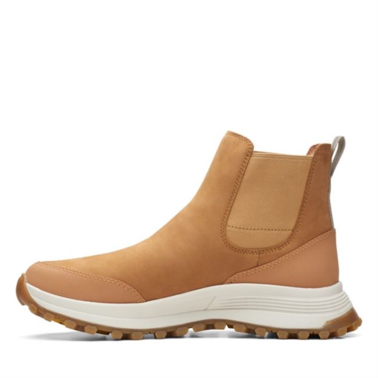 Clarks Nubuck Tostado Claro Atl Trek Up Impermeable Nubuck Tostado Claro