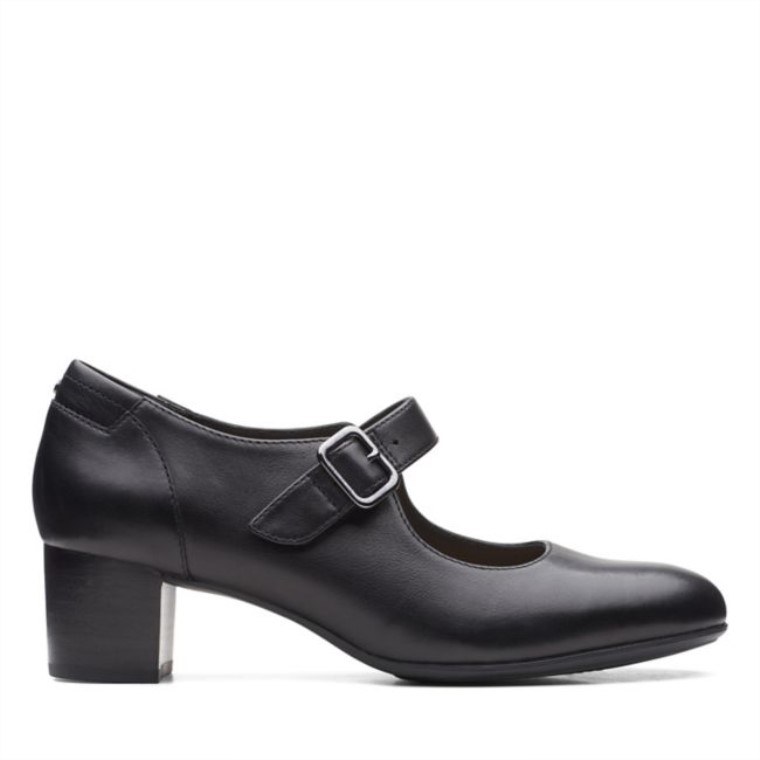 Clarks Linnae Walk Cuero Negro Cuero Negro