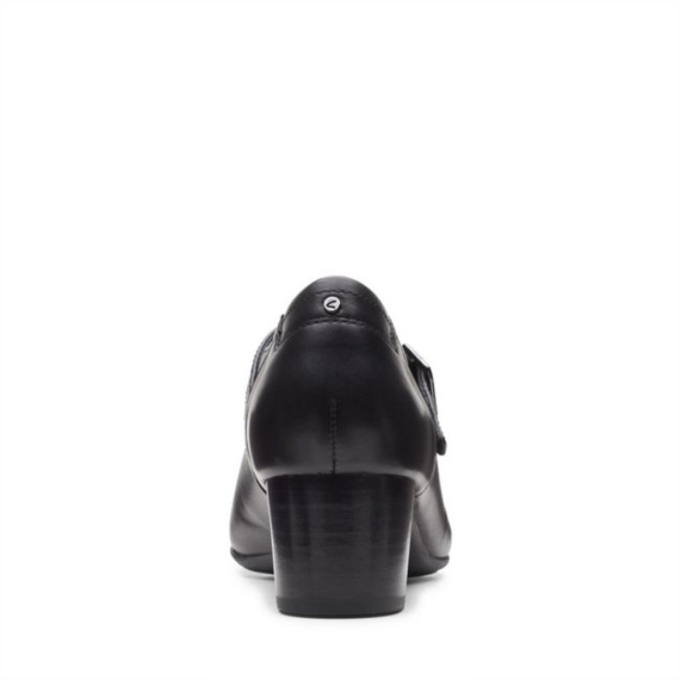 Clarks Linnae Walk Cuero Negro Cuero Negro