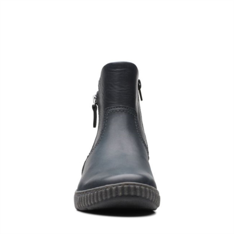 Clarks Magnolia Haley Cuero Negro Cuero Negro