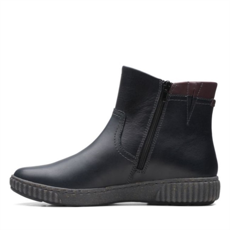 Clarks Magnolia Haley Cuero Negro Cuero Negro