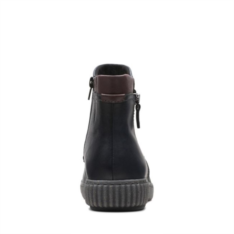 Clarks Magnolia Haley Cuero Negro Cuero Negro