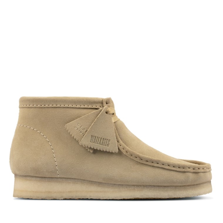 Botas Wallabee De Ante De Arce Clarks De Ante De Arce