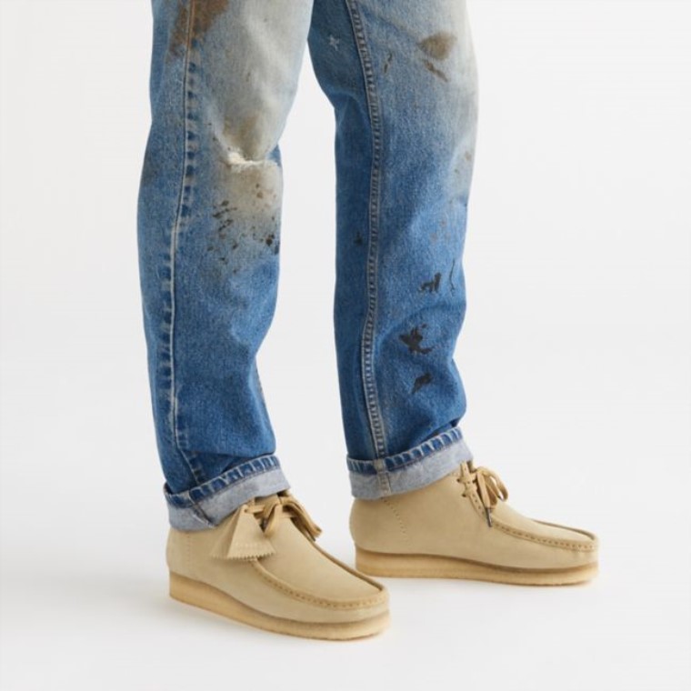 Botas Wallabee De Ante De Arce Clarks De Ante De Arce