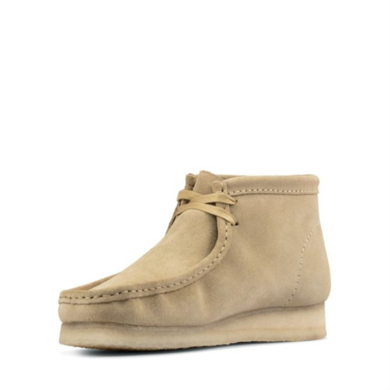 Botas Wallabee De Ante De Arce Clarks De Ante De Arce