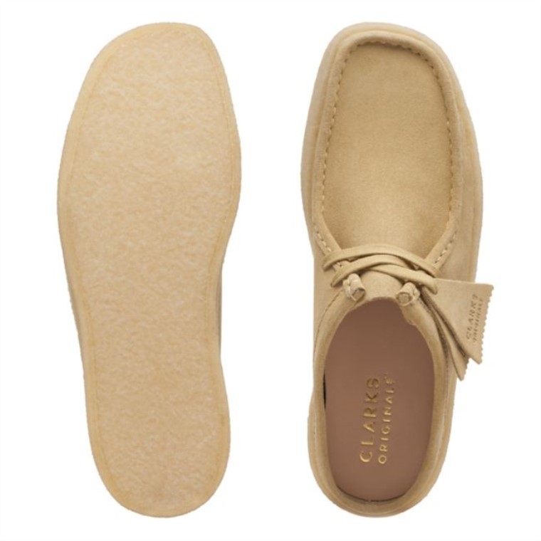 Clarks Taza Wallabee De Gamuza De Arce Lo Gamuza De Arce
