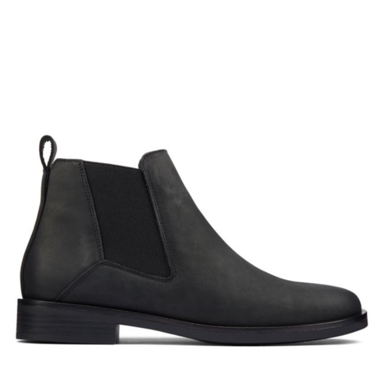 Top Clarks Memi Cuero Negro Cuero Negro