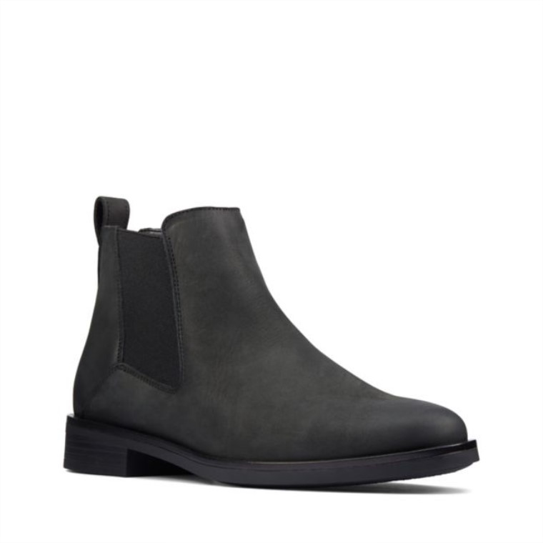 Top Clarks Memi Cuero Negro Cuero Negro