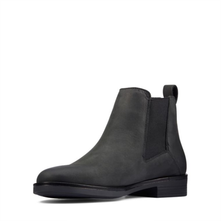 Top Clarks Memi Cuero Negro Cuero Negro