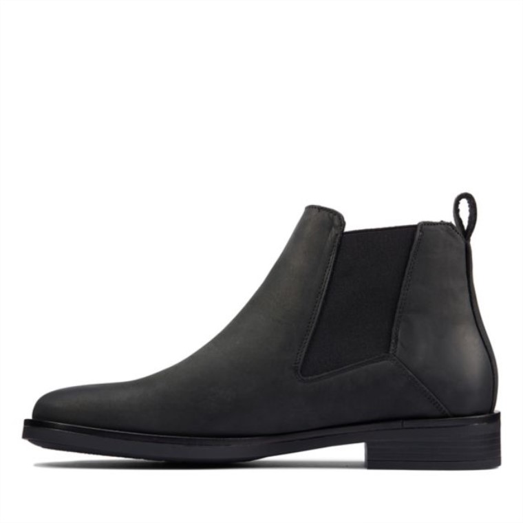 Top Clarks Memi Cuero Negro Cuero Negro
