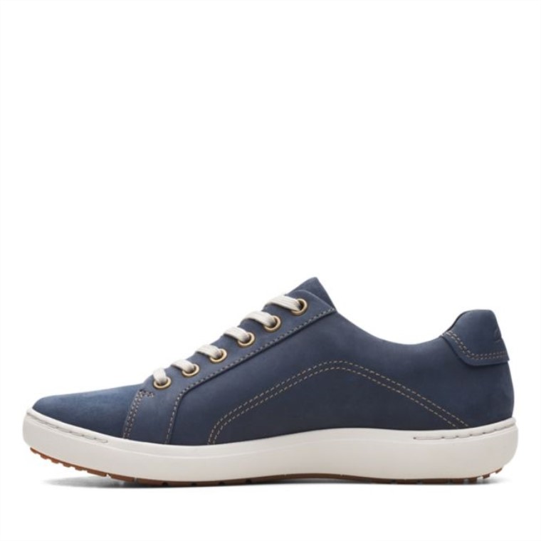 Clarks Nalle Encaje Nubuck Azul Marino Nubuck Azul Marino