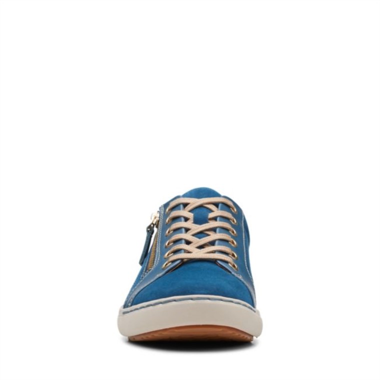 Clarks Nalle Encaje Verde Azulado Verde Azulado