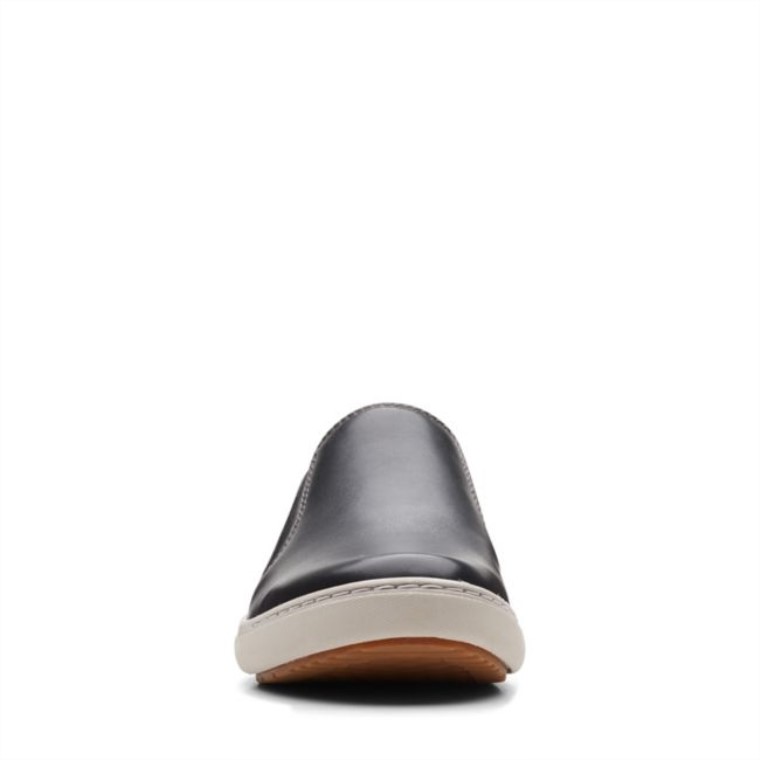Clarks Nalle Stride Cuero Negro Cuero Negro