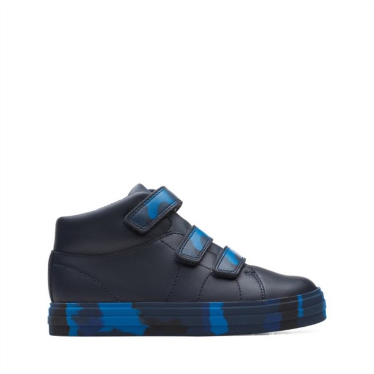 Camo Azul Marino Clarks Nova Fun Kid Camo Azul Marino