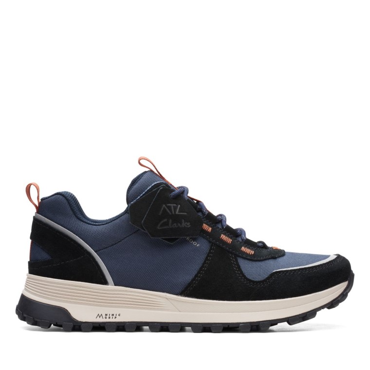 Clarks Combinación Azul Marino Atl Trek Walk Impermeable Combinación Azul Marino