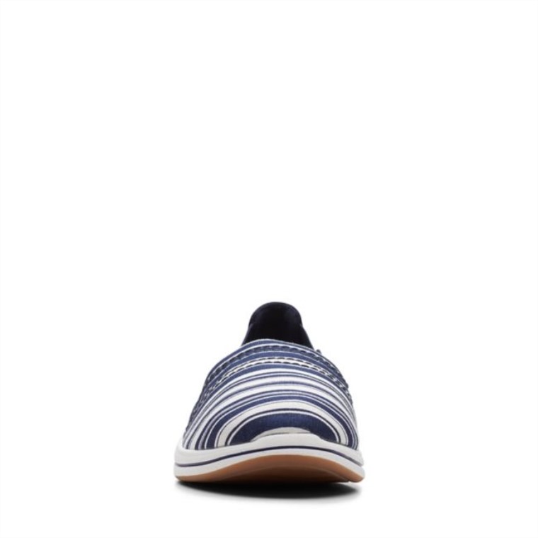 Clarks Azul Marino/blanco Brisa Paso Azul Marino/blanco