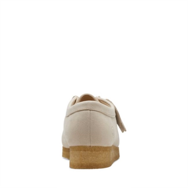 Clarks Blanquecino Wallabee Sintético Blanquecino Sintético