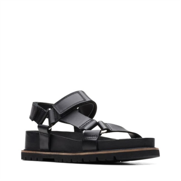 Clarks Orianna Sporty Cuero Negro Cuero Negro