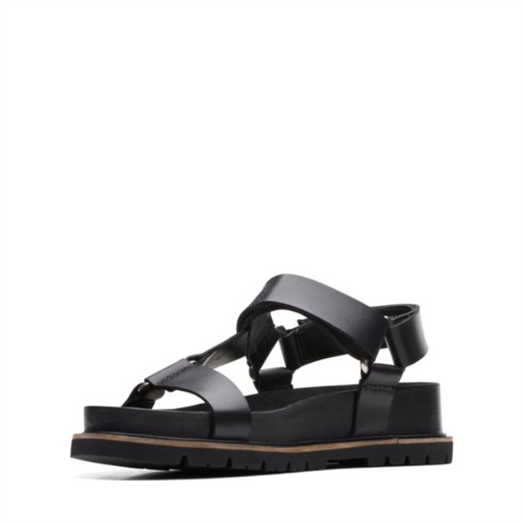 Clarks Orianna Sporty Cuero Negro Cuero Negro