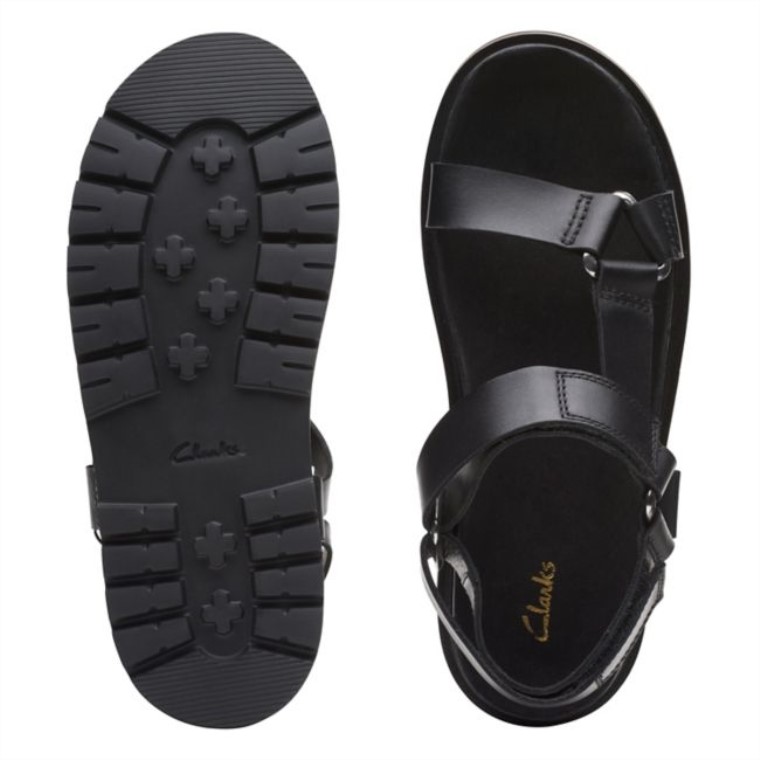 Clarks Orianna Sporty Cuero Negro Cuero Negro