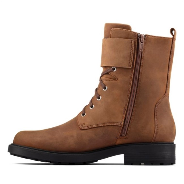 Clarks Orinoco 2 Encaje Marrón Tabaco Marrón Tabaco