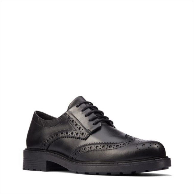 Clarks Orinoco 2 Limit Cuero Negro Cuero Negro