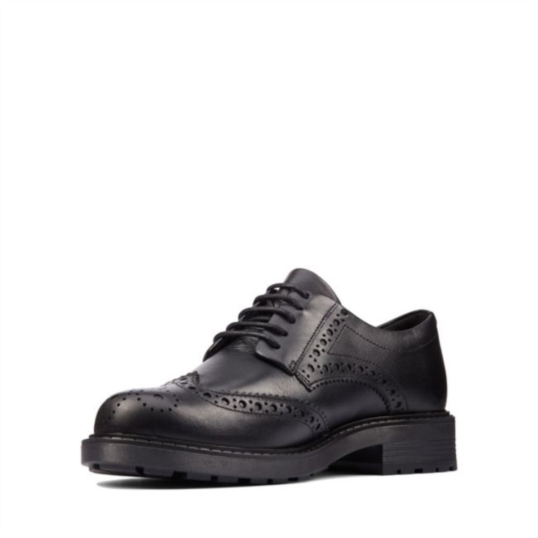 Clarks Orinoco 2 Limit Cuero Negro Cuero Negro