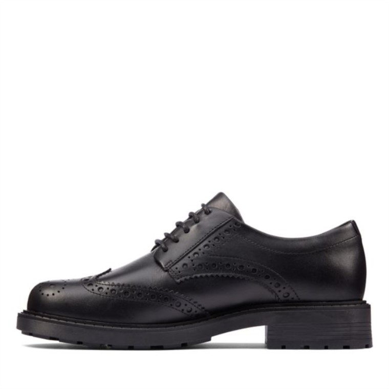 Clarks Orinoco 2 Limit Cuero Negro Cuero Negro