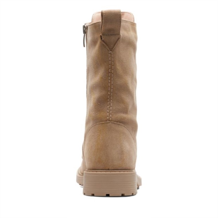 Clarks Estilo Orinoco 2 Gamuza Arena Gamuza Arena