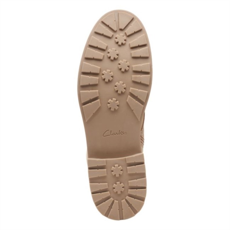 Clarks Estilo Orinoco 2 Gamuza Arena Gamuza Arena