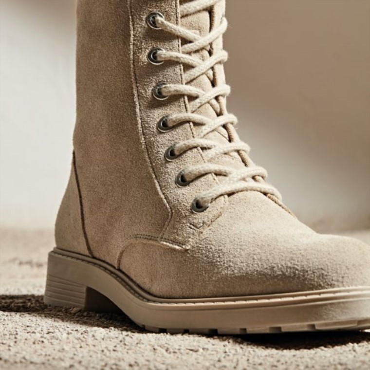 Clarks Estilo Orinoco 2 Gamuza Arena Gamuza Arena