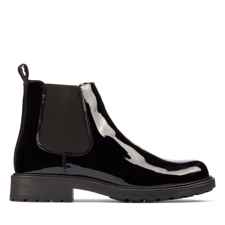 Clarks Orinoco2 Carril Charol Negro Charol Negro