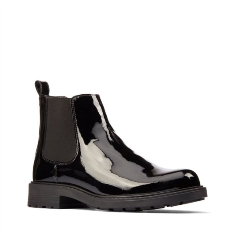 Clarks Orinoco2 Carril Charol Negro Charol Negro