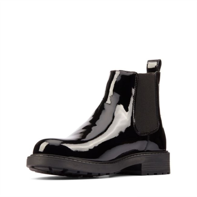 Clarks Orinoco2 Carril Charol Negro Charol Negro