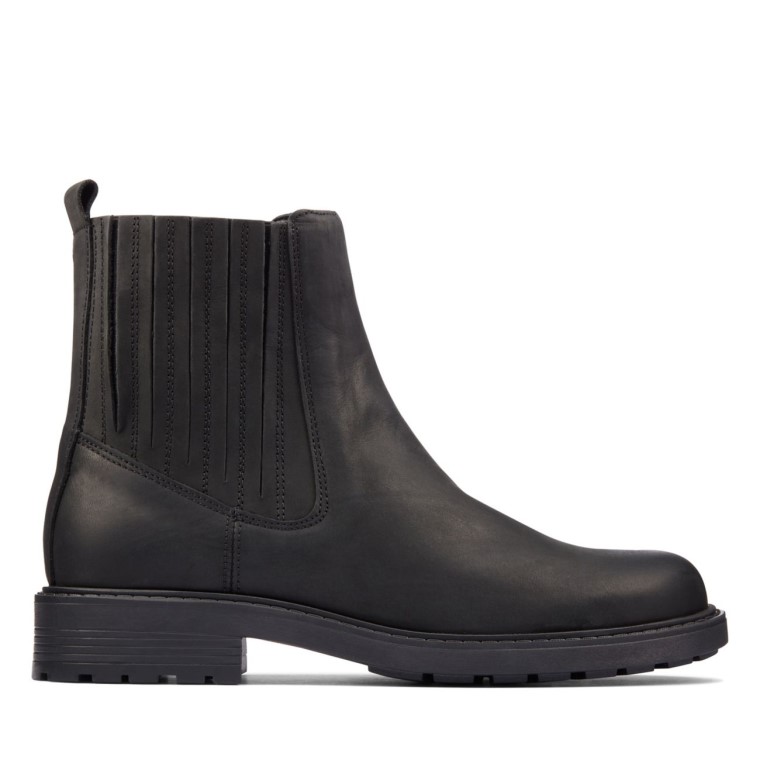Clarks Orinoco2 Mid Cuero Negro Cuero Negro