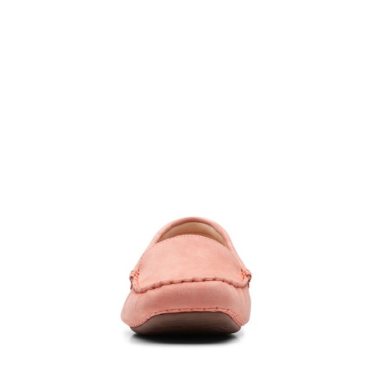 Clarks Nubuck Melocotón Pecas Caminar Nubuck Melocotón